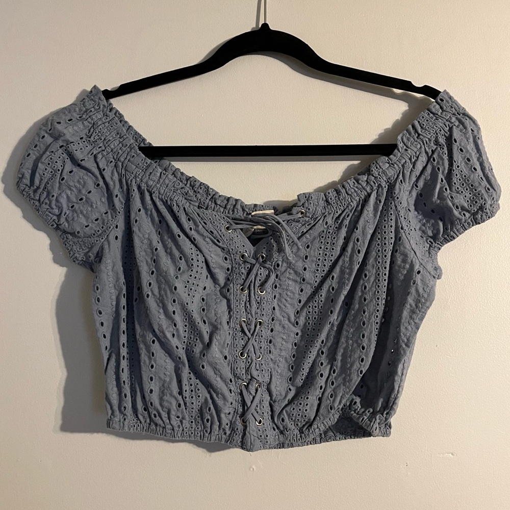 Cropped Lace Top